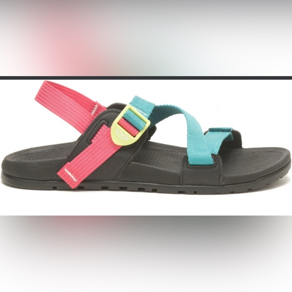 Chaco Lowdown Sandal Women Teal Rose - Picture 7 of 7